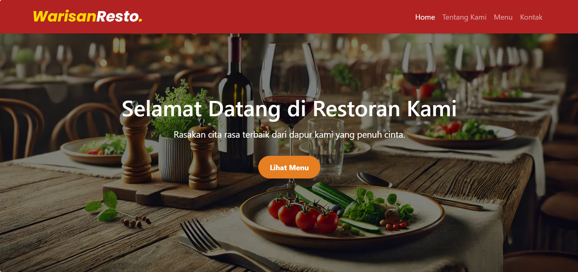 Restaurant Website